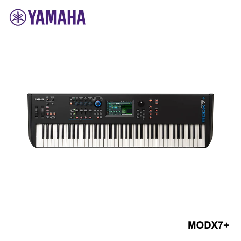 Yamaha MODX7+ 76-Key Semi-weighted Key Professional Synthesizer Workstation Piano