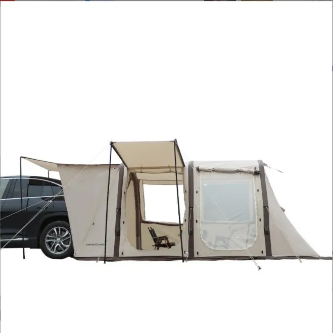 Outdoor OEM off-road waterproof foldable touring big capacity car suv side tent car tailgate awning tent