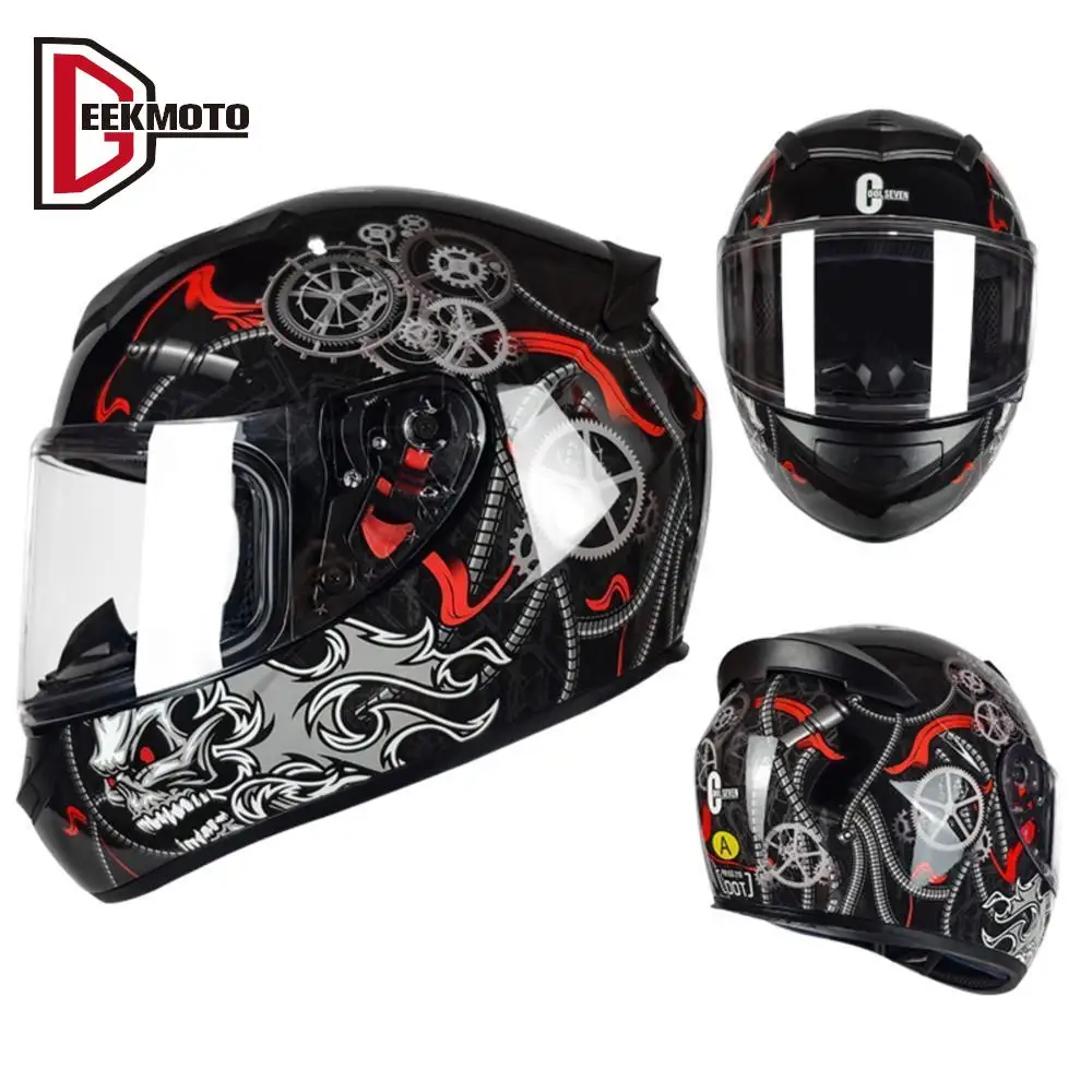 

Motocross Helmet Motorcycle Casque Moto Helmet DOT Certification Full Face Helmet Motorcyclist Riding Racing Cycling Equipment