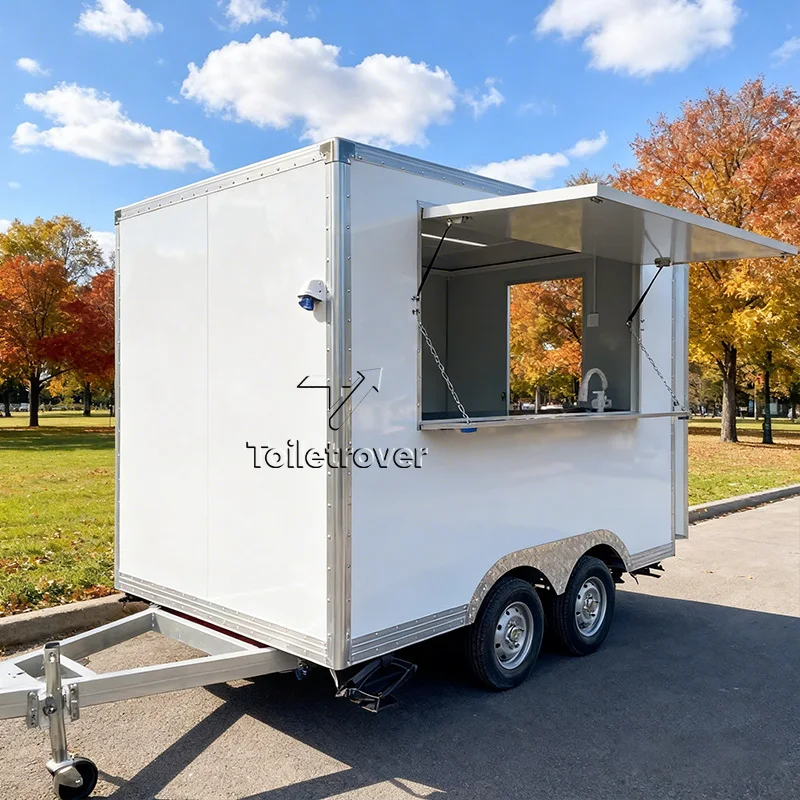 

Custom Built Food Truck Carts Mobile Concession Outdoor Street Food Catering Commercial Food Truck Trailer for Sale