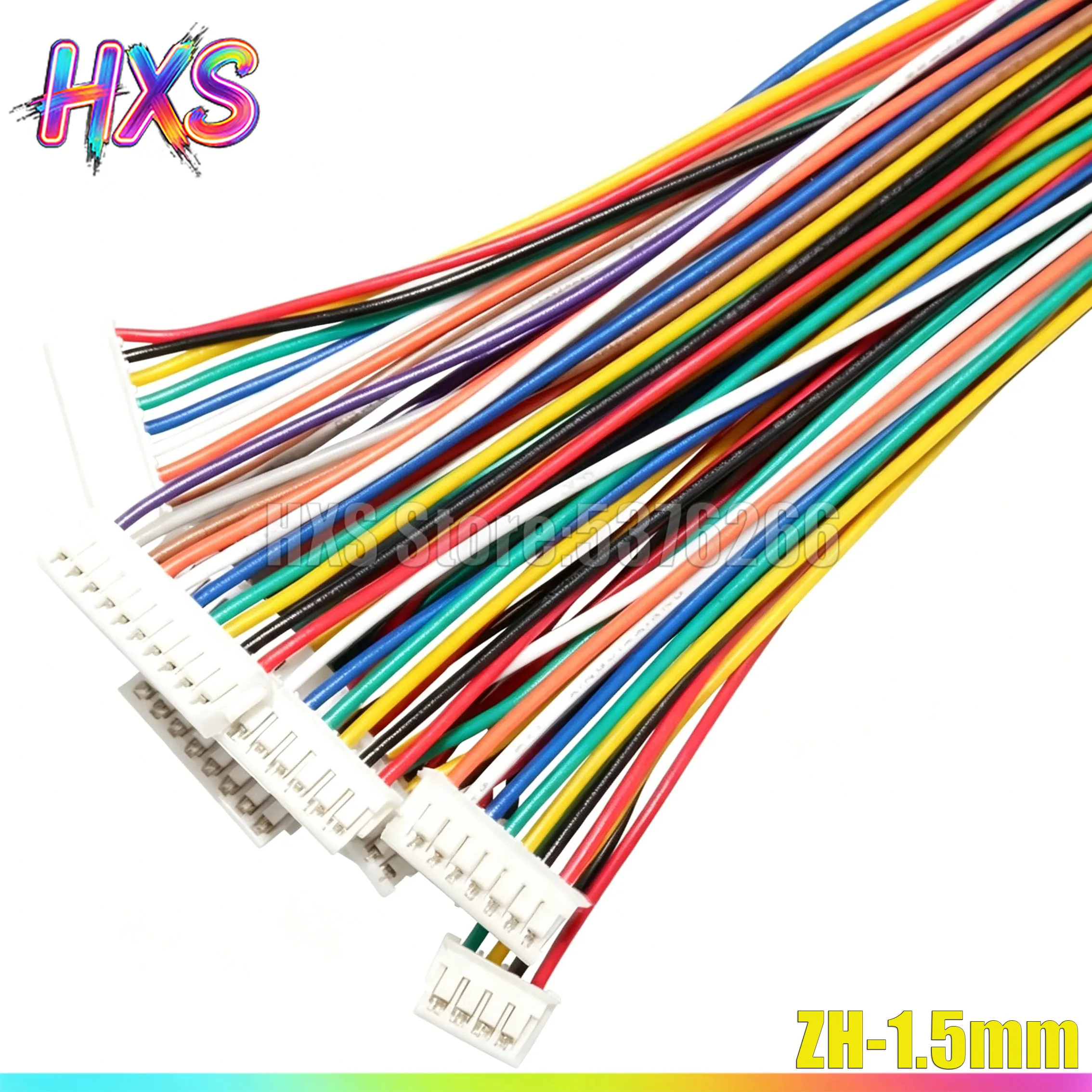 10 sztuk 1.0 1.25 1.5 2.0 2.54 SH/JST/ZH/PH/XH 1.0MM 1.25MM 1.5MM 2.0MM 2.54MM żeńskie złącze wtykowe z drutu 2/3/4/5/6/7/8/10Pin