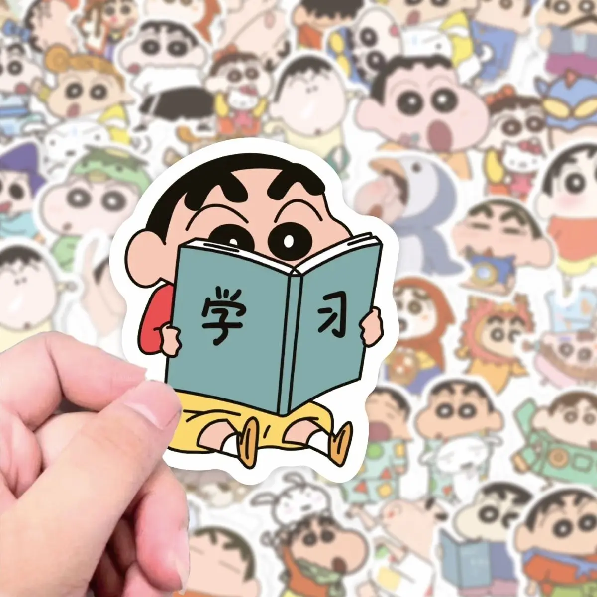 61 cartoon cute Crayon Shin-chan stickers, suitcases, laptops, tablets, mobile phones, waterproof handbag stickers