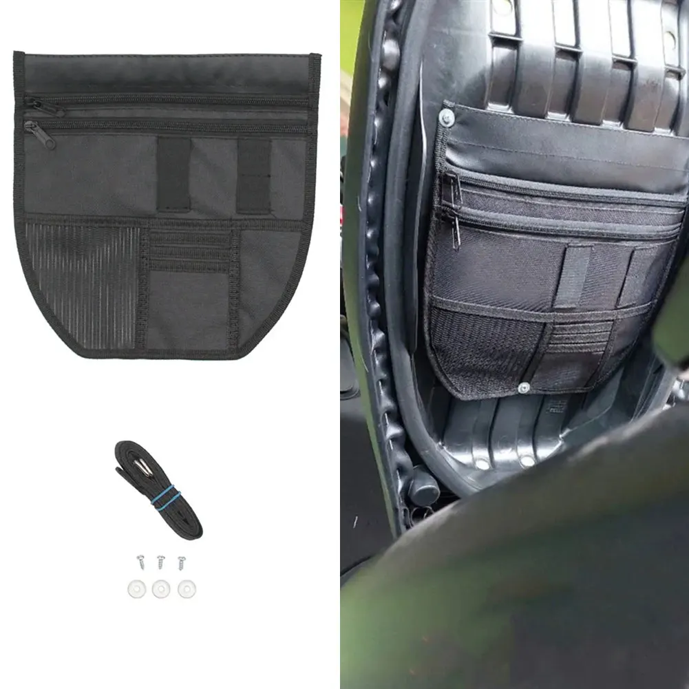 

Нейлоновая сумка для хранения, сумка для инструментов для сидений Nmax 155 V1/V2, аксессуары для мотоциклов, сумка для хранения под сиденьем, сумка для инструментов, детали сумки