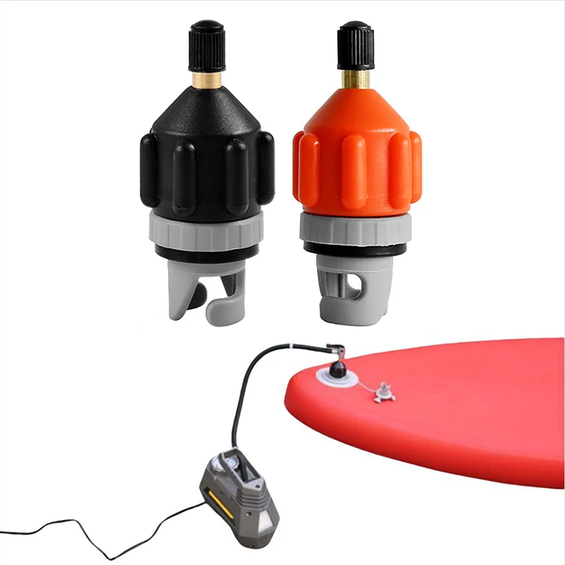 

1PC Inflatable Compressor Pump Converter For SUP Board Air Valve Adapter Rowing Rubber Boat Canoe Kayak Air Valve Adaptor