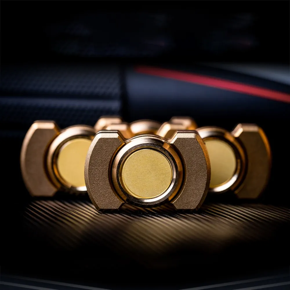 3 IN 1 Giocattoli Fidget Spinner Moneta tattile Clicando Fidget Toy Giocattoli per l'ansia Gadget multifunzionali per alleviare l'ansia