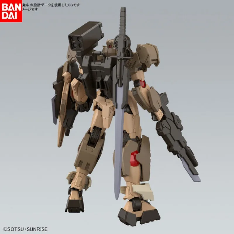 BANDAI Gundam HG 1/144 00 Quantum Gundam Commander Model Figures Desert Type Battle Metaverse Assembly Model Figures Decoration