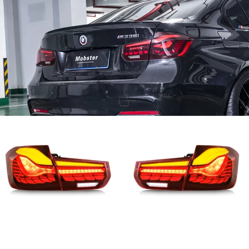 

For BMW 3 Series F30 F80 2012- 2014 2015-2016-2017-2018 Animation Rear Lamps Dragon Scale Tail Light LED Turn Brake DRL lamp