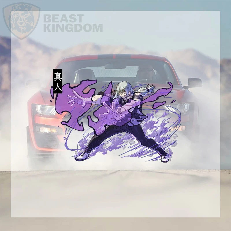 Car Stickers Anime Demon Vinyl Decal Waterproof Die Cut Sun Proof for Motorcycle Car Body Auto Decor