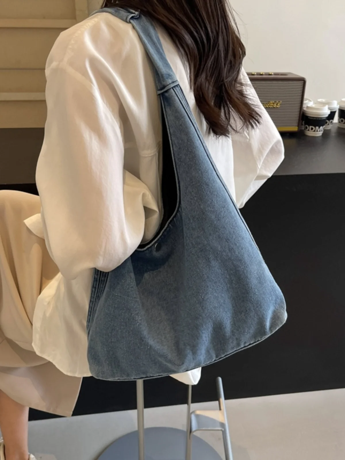 Bolsa Tote Casual de Lona de a - Women'S Young Bags avaliação e preço