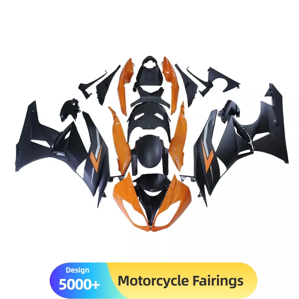 

Комплект обтекателя мотоцикла для Kawasaki ZX6R 2009-2012, литой под давлением ABS, высококачественный комплект кузова мотоцикла