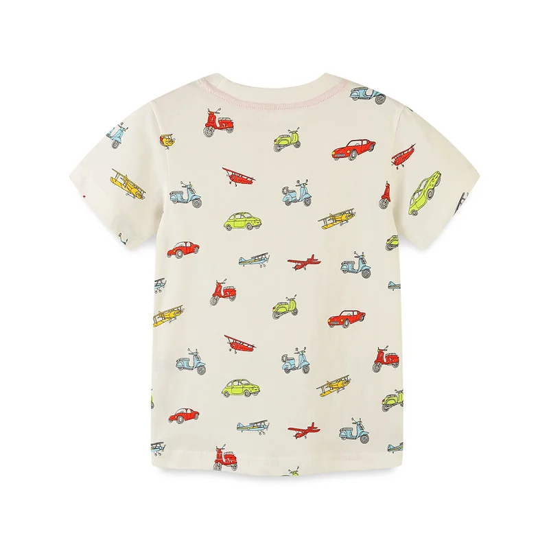 Zeebread 2-7T New Arrival Baby Cotton T shirts With Cartoon Print Hot Selling Boys Summer Tees Tops Short Sleeve Shirts Clothes