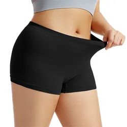 Womens Boyshorts Underwear Seamless Full Coverage Soft Stretch Boxer Seamless Cotton Underwear Womens Women New Years Eve Outfit