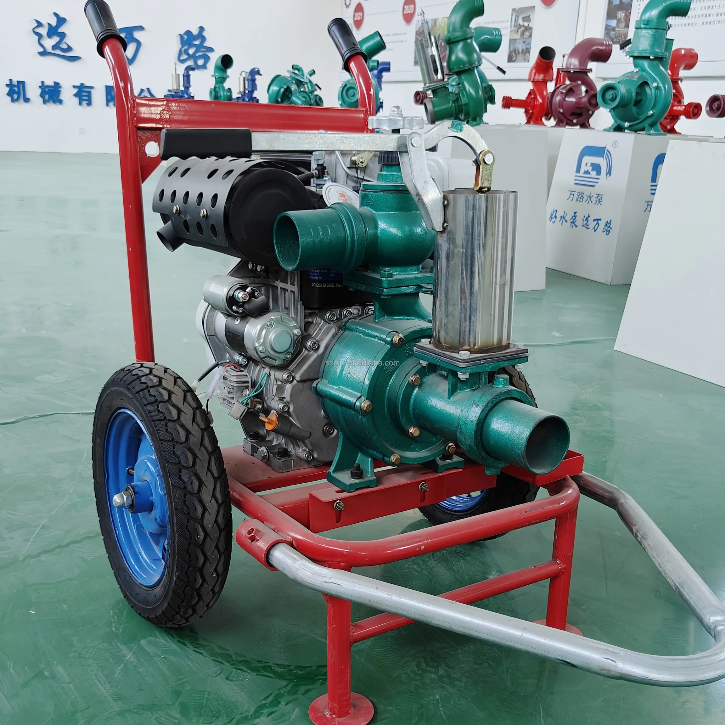 2024 Best Selling Sprinkler Irrigation 13hp diesel Unit High Pressure Water Pump