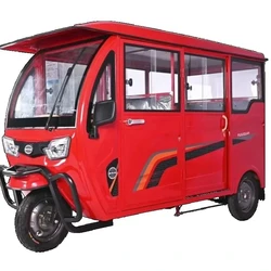 Full Cover Enclosed Adult with Cheap Price Tuktuk Taxi Big Power Passenger tricycle 3 Wheel Electric Tricycle for Wholesale
