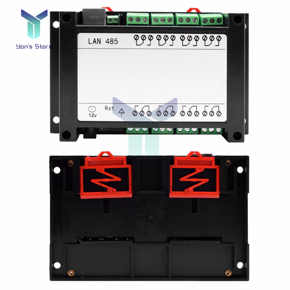 NC-1000 Ethernet RJ45 TCP/IP WEB Remote Control Board with 8 Channels Relay Integrated 250VAC LAN 485 Networking Controller