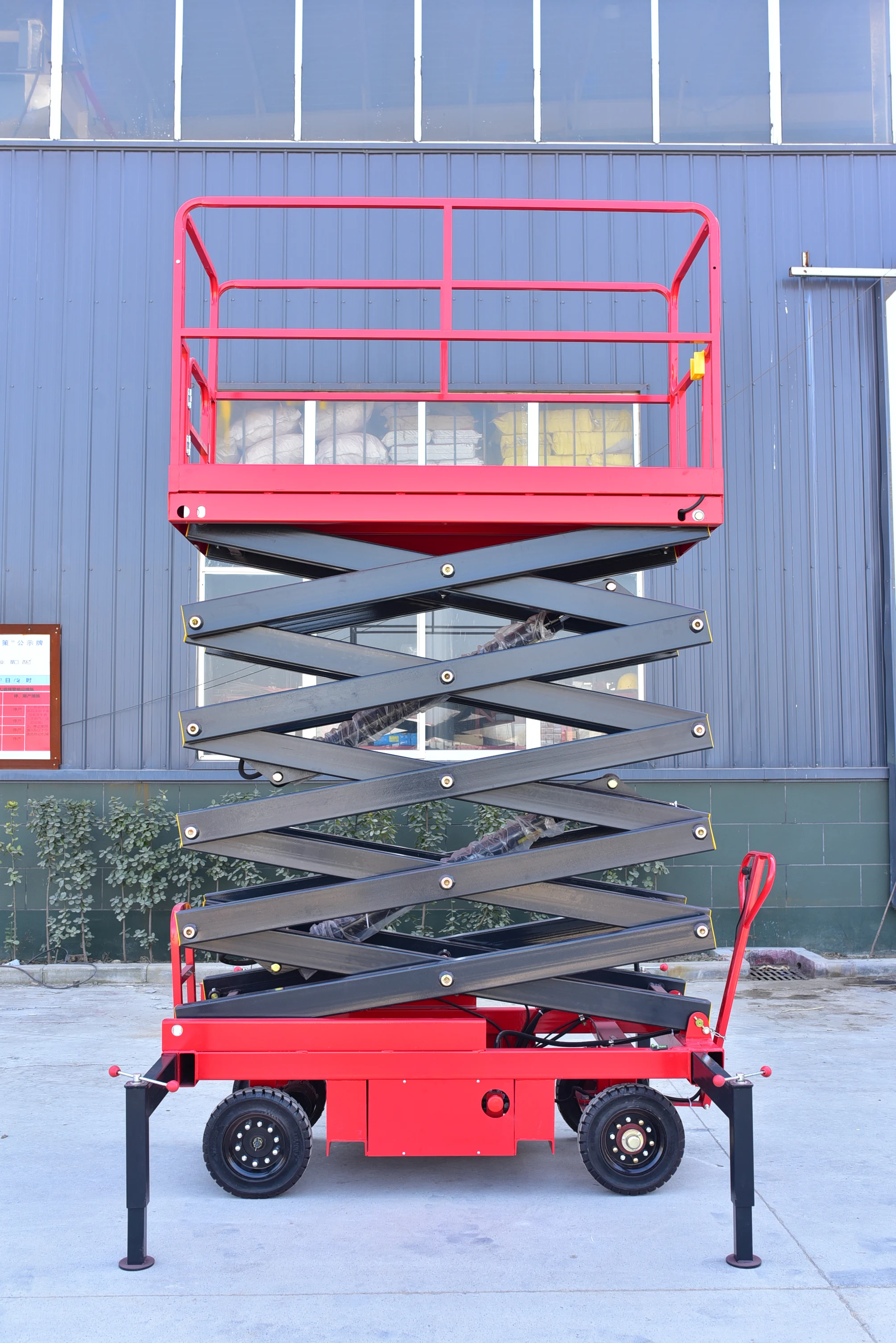 

4m 6m 8m 10m 15m Mobile Hydraulic Electric Scissor Lift Table Aerial Work Platform Trailer