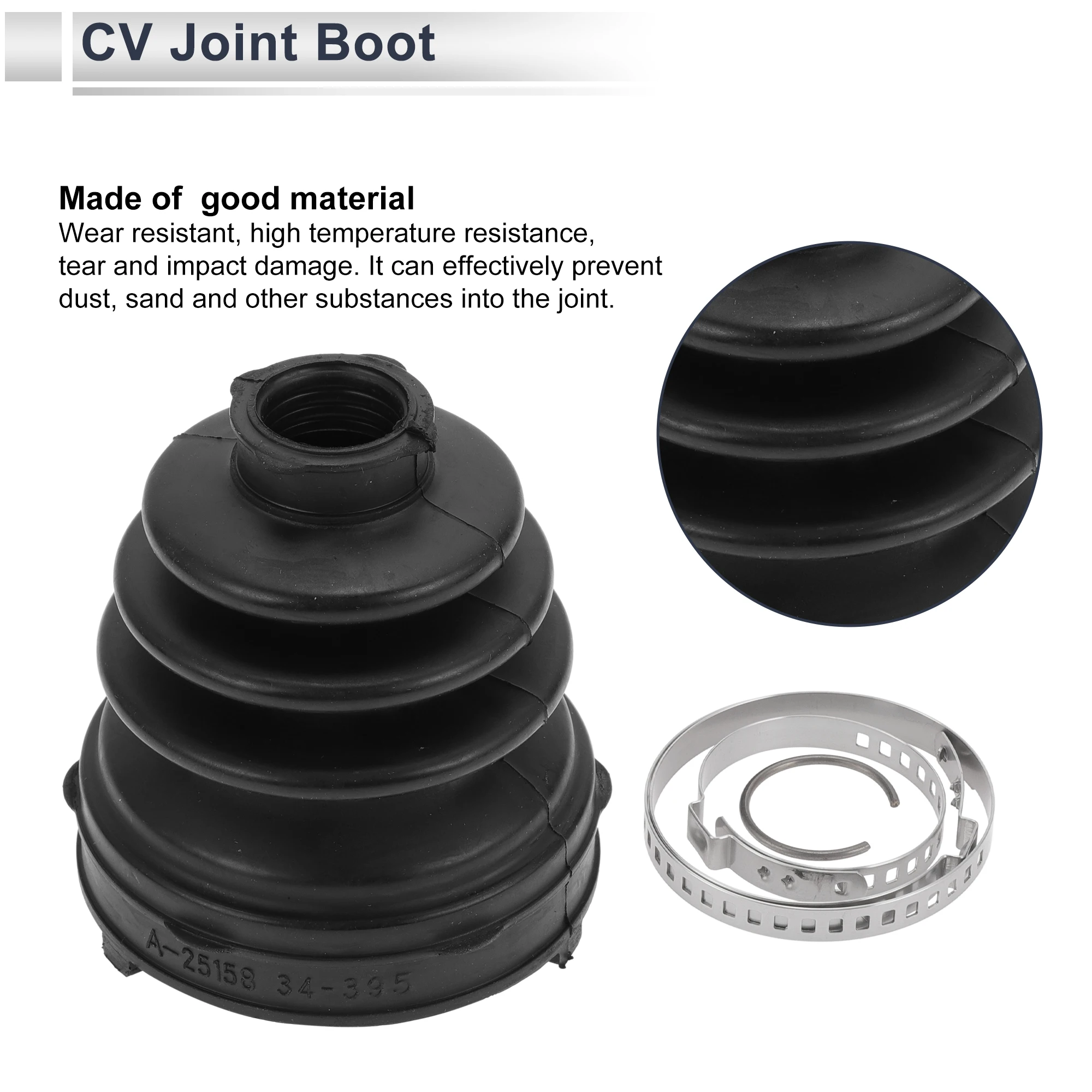 X Autohaux No.28323SA020 Zestaw zewnętrznych przegubów homokinetycznych z zaciskami do Subaru Forester 2003-2008 do Subaru Impreza 2008-2010