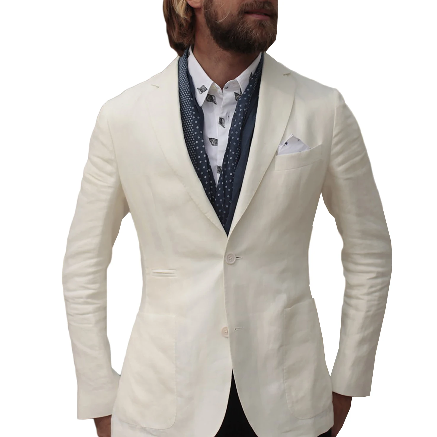 Abiti da uomo classici per lo sposo con risvolto con tacca da sposa indossano smoking Slim Fit Prom solo giacca su misura