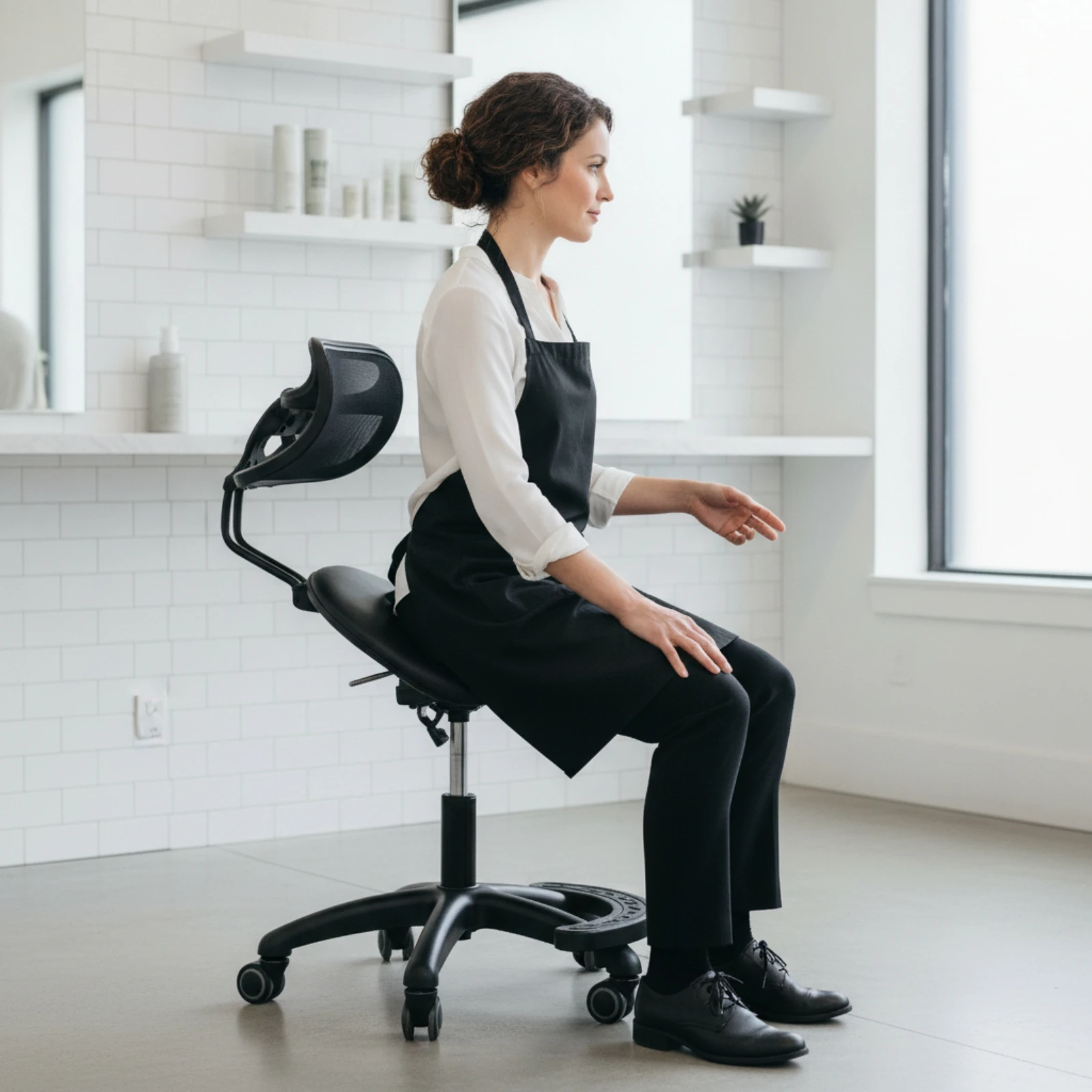 sgabello-a-sella-con-ruote-sgabello-ergonomico-con-schienale-sedia-a-sella-girevole-per-stilisti-saloni-studi-medici