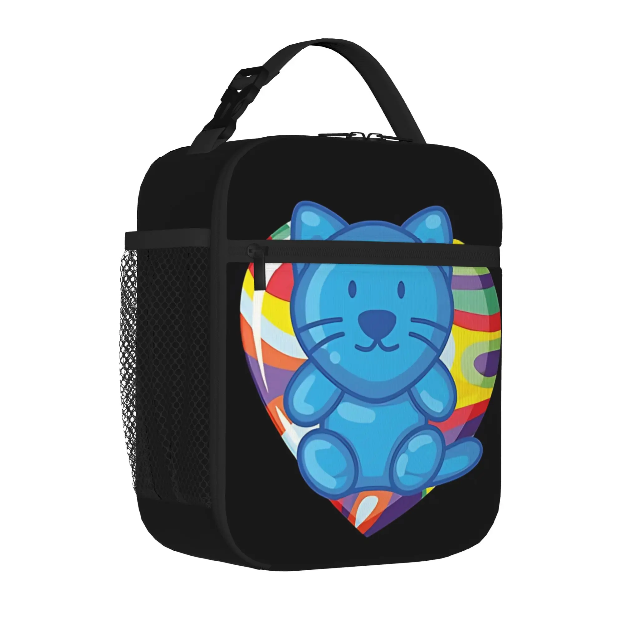 1 Piece For Students Food Container Bright Color Portable Pocket Gummy Bear Zipper Closure Aluminum Foil Food Pouch For Travel
