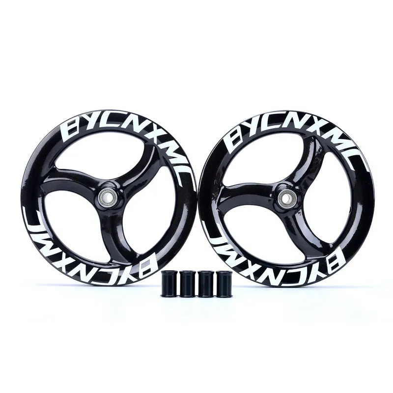 BYCNXMC New 12 inch balance sliding car carbon fiber entry with flower drum rotating S car K car modified wheel 85mm/95mm100mm