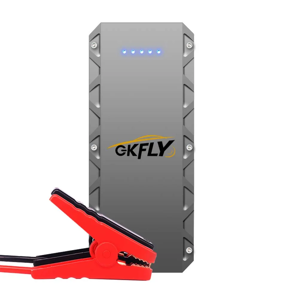 GKFLY High Power 3000A Car Jump Starter 26000mAh Power Bank 12V Starting Cables Device Car Battery Booster for Diesel Petrol