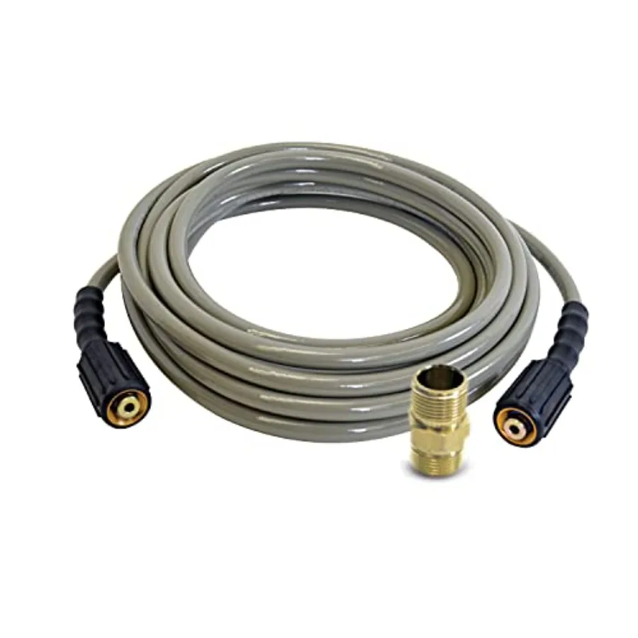 

Pressure washer hose for cleaning applications, Morflex Series 3700 PSI, cold water use, natural color, durable rubber construc
