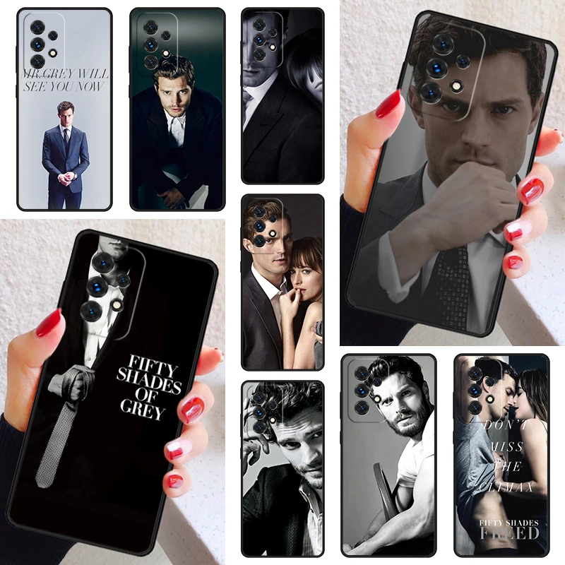 Jamie Dornan Fifty Shades of Grey Case Cover For Samsung Galaxy A52 A72 A73 A20e A21S A50 A70 A12 A42 A31 A40 A51 A71 A32 A80