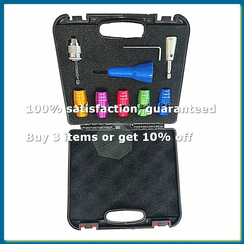 Drill Wire Stripper Set Wire Strippers for Drill Cable Stripper Electricians Tool for AWG 14-12-10-8-6 Standard Wires-ANKL