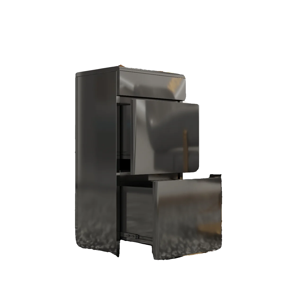 Stainless steel hairdresser tool cabinet for barber salon