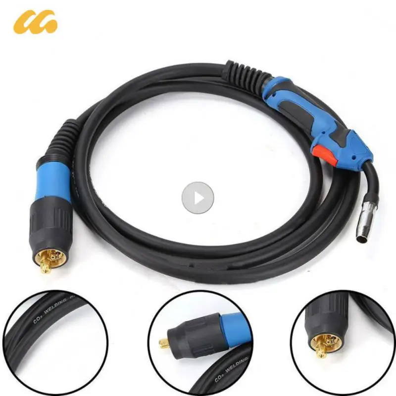 Mig Mag Welding Machine/Equipment Accessories 3/4M Binzel 15AK Weld Torch/Gun With Europ Connector For Mig Mag Welding Equipment