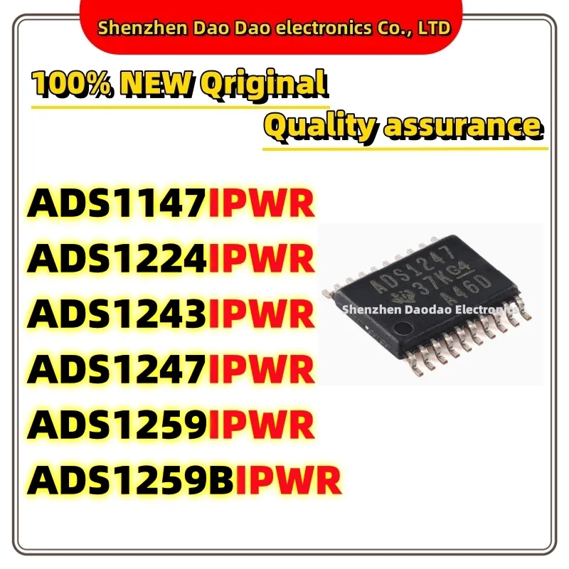 ADS1147IPWR ADS1224IPWR ADS1243IPWR ADS1247IPWR ADS1259IPWR ADS1259BIPWR ADS1147 ADS1224 ADS1243 ADS1247 ADS1259 ADS1259B SSOP20