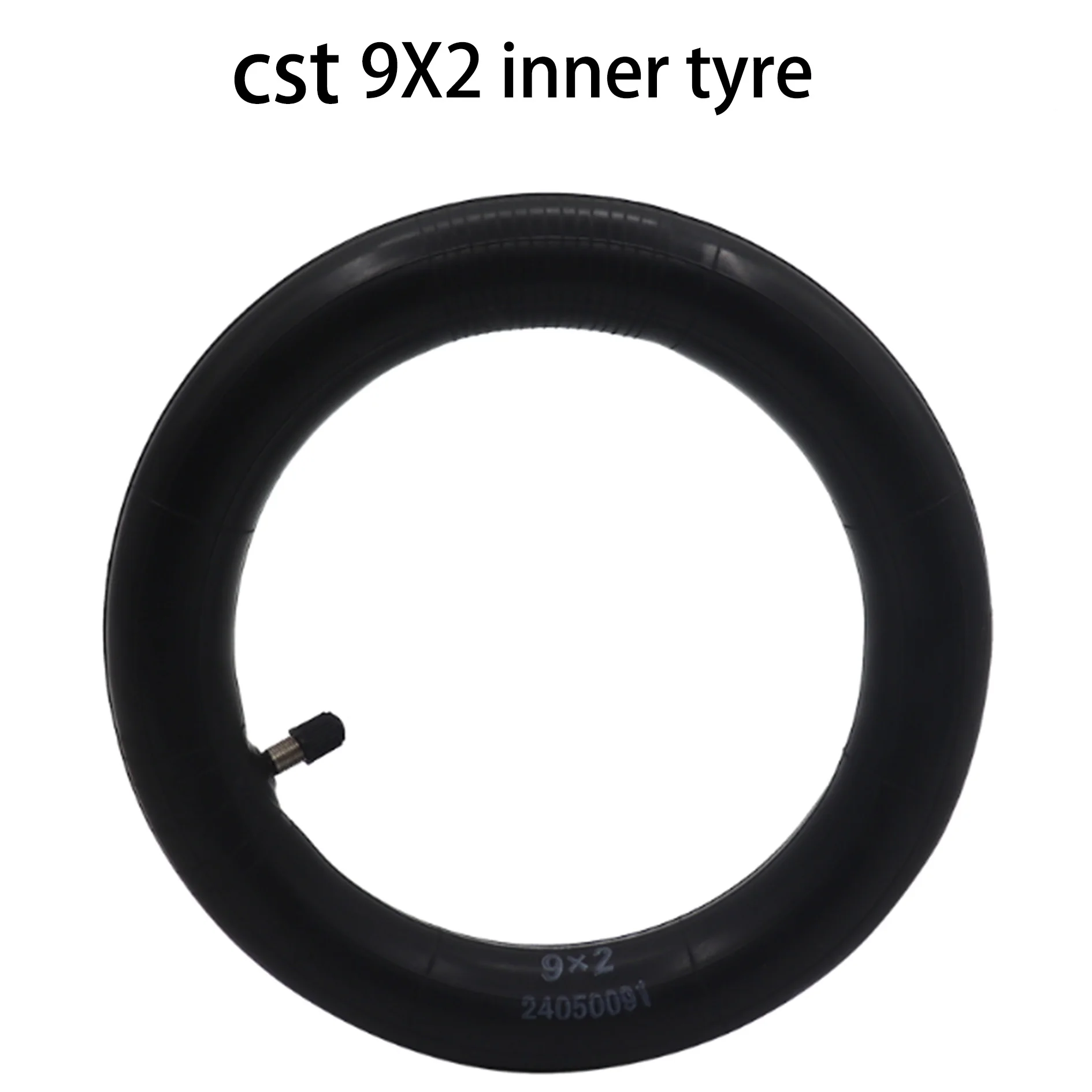 أنبوب داخلي لسكوتر شاومى الكهربائي ، صمام مكبّر ، منحني ، مستقيم ، أجزاء سميكة ، ترقية ، M365 ، 8 1 ، 2x2 ، 9 بوصة ، CST ، 9x2 #1