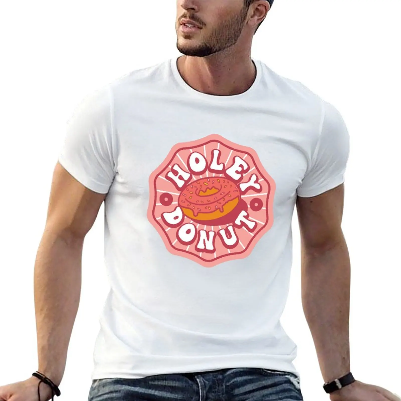 

Holey Donut T-Shirt cotton t shirts high quality man t shirt graphic T-Shirt