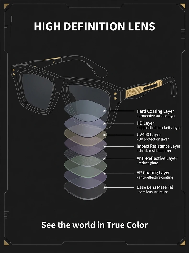Vintage Quadratische Punk Sonnenbrille Männer 2026 Luxus Marke Steampunk Klassische Sonnenbrille Für Männliche Fahren UV400 Schutz Brillen – Detail 5