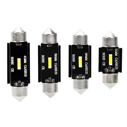 10pcs CANBUS Decoder 1860 Dual Peak Lamp 31MM 36MM 39MM 41MM LED Roof Light Reading Lamp C5W C10W Ultra Bright 12V