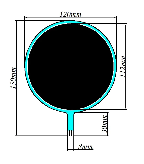 D120 Piezoresistive Flexible Thin Film Pressure Sensor with High Linearity for Large-scale Single Point Force Measurement