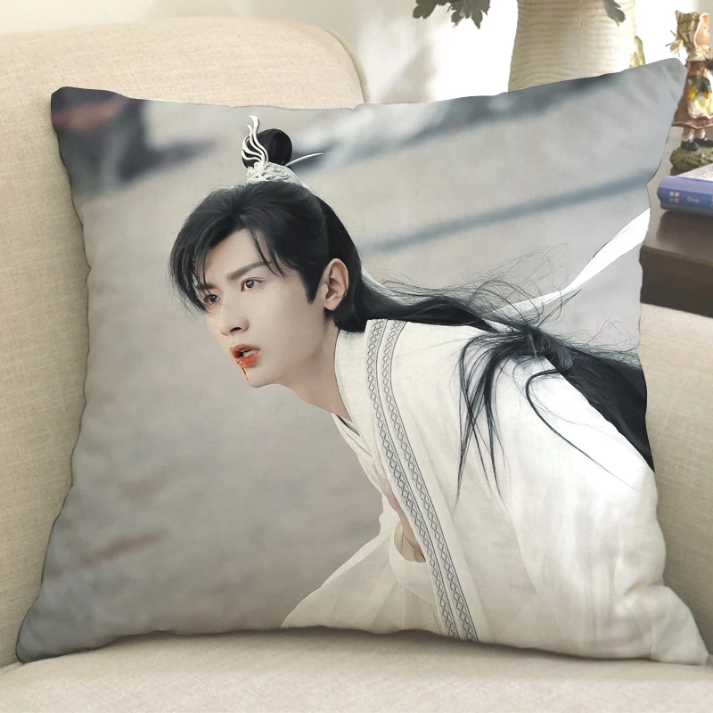 Chinese Drama Lian Hua Lou Surrounding Around Li Xiang Yi Cheng Yi Official 35x35cm Decorative Pillows Cover Cusion Covers