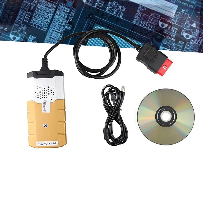 For  9241A V3.0 V2021.11 OBD2 Codes Reader Dual-Board Bluetooth Failure Detection Device B