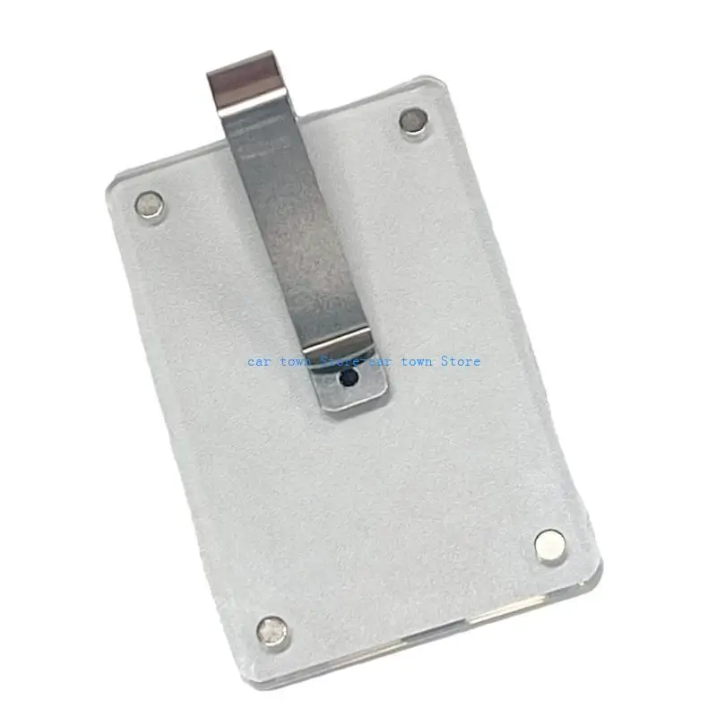 

RXJE Acrylic Car Photo Holder Frame for Sunvisor Displaying Family or Important Information Adding Photos