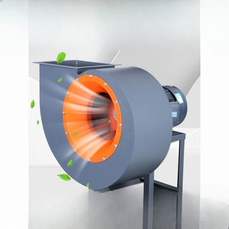 

High power 380V industrial dust removal 3/5.5/7.5kw spray room environmental protection explosion-proof fan