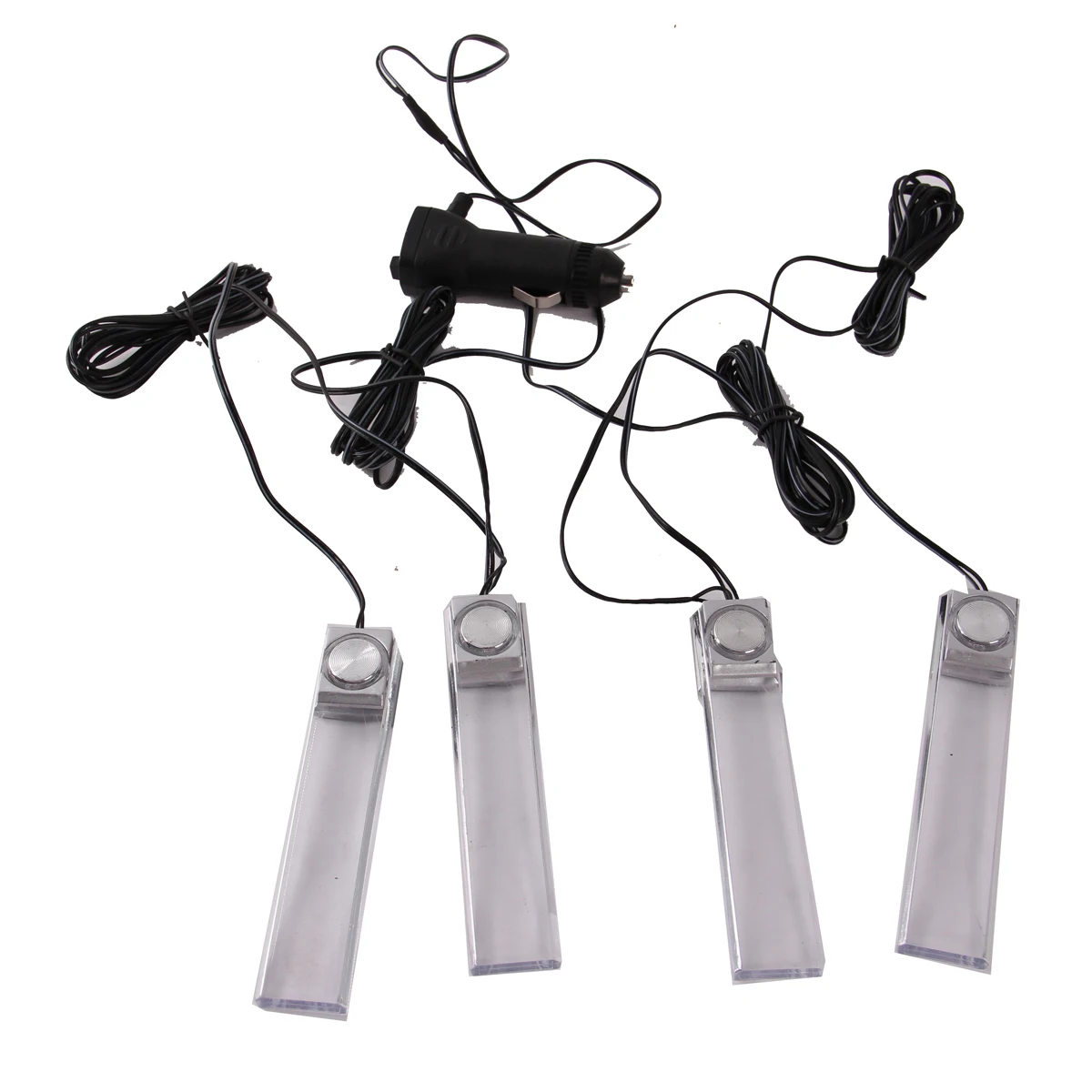 

Стайлинг автомобиля, универсальный 4-х предметный автомобиль, интерьер автомобиля, атмосферное освещение, напольная красочная декоративная лампа