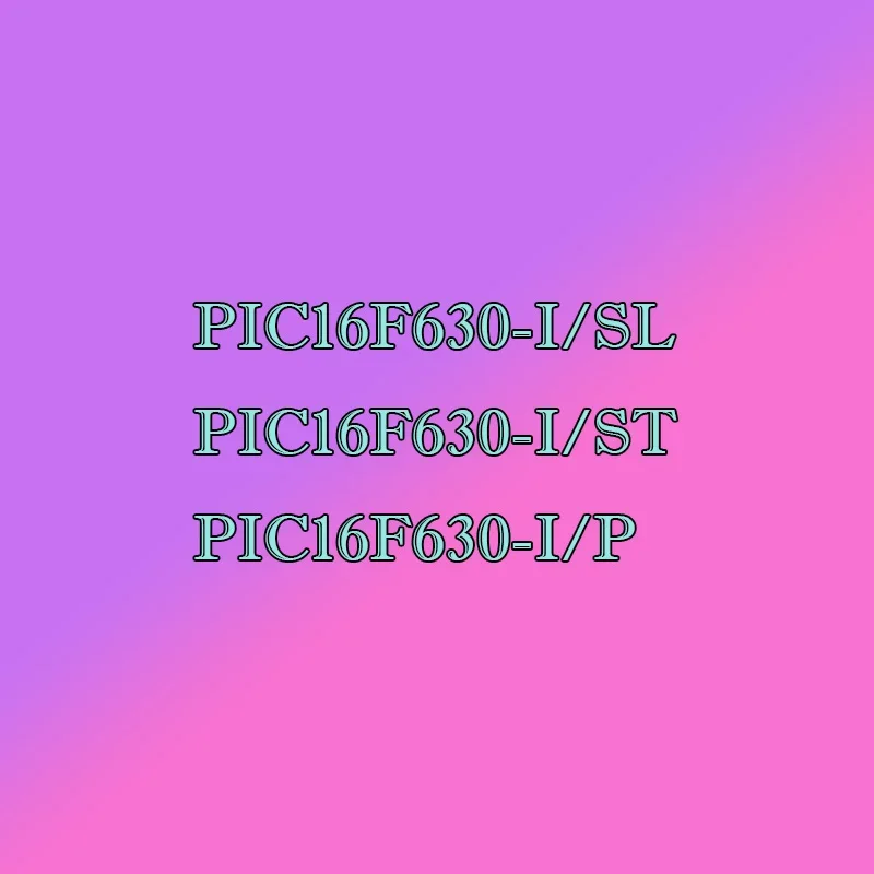 

PIC16F630-I/SL PIC16F630-I/ST PIC16F630-I/P Black waterproof plastic case