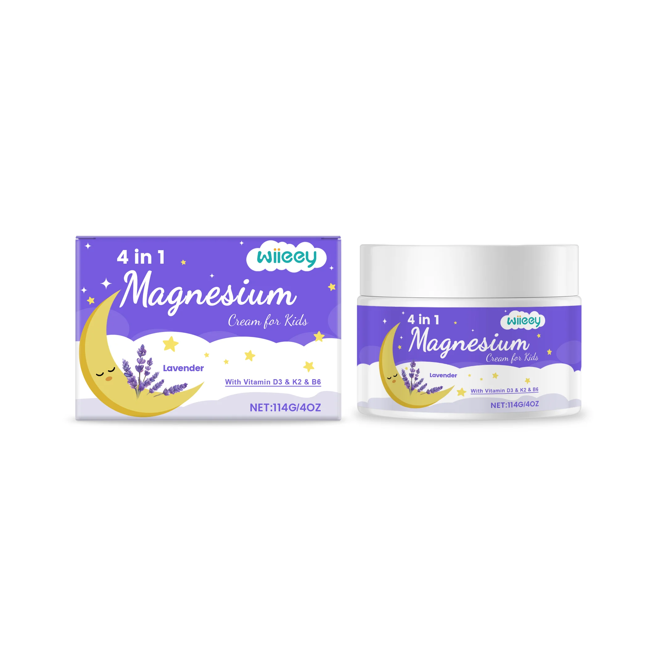 Kid Moisturizing Magnesium Cream Improving Sleep Quality Reduce Redness Relax Mind Skin Itching Relief Leg Feet Magnesium Cream