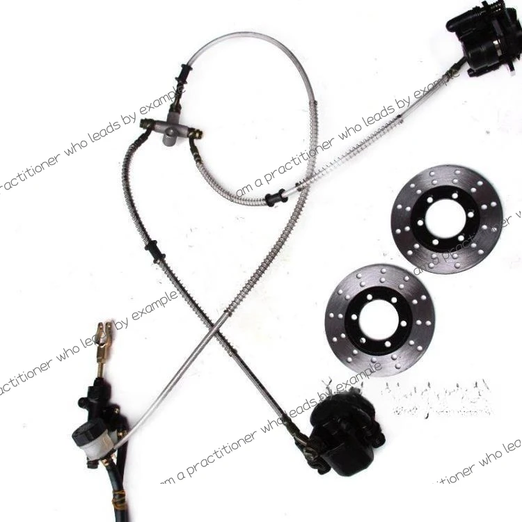 accessori-per-auto-da-spiaggia-kart-a-quattro-ruote-freno-a-pedale-posteriore-da-uno-a-due-gruppo-freno-a-disco-pompa-freno-idraulica