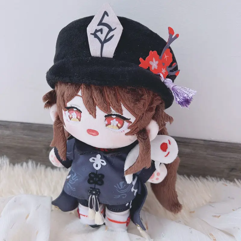 20cm Games Anime  Figure Genshin Impact Plush Toy Yae Miko Barbatos   Dolls High Quality Soft Stuffed Decor Children Toys Gifts