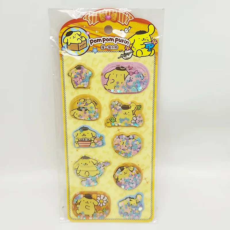 لطيف أنيمي Kawaii HelloKitty ثلاثية الأبعاد هزة ملصق DIY بها بنفسك ألبوم دفتر مذكرات كتيب الديكور للمدرسة T القرطاسية لعبة أطفال