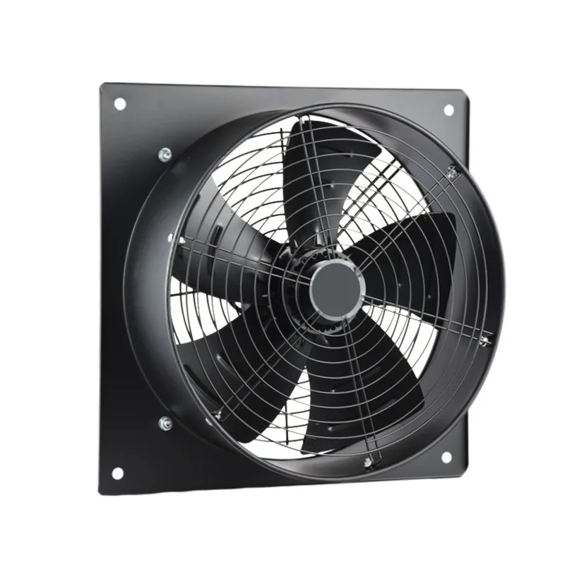 Square outer rotor axial flow fan 220v powerful cooling exhaust fan 380v industrial exhaust ventilation fan