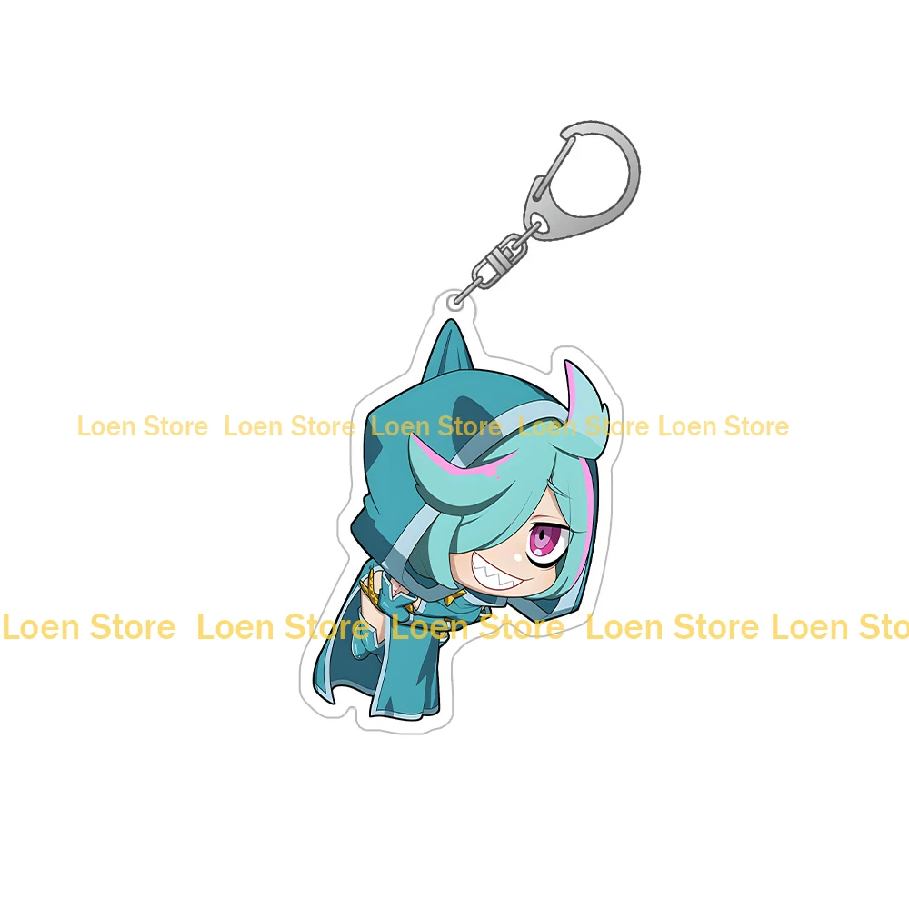 Loen Store Gushing over Magical Girls Venalita Roboko Nemo Anemo Kiwi Araga anime peripheral cute keychain Bag pendant gift