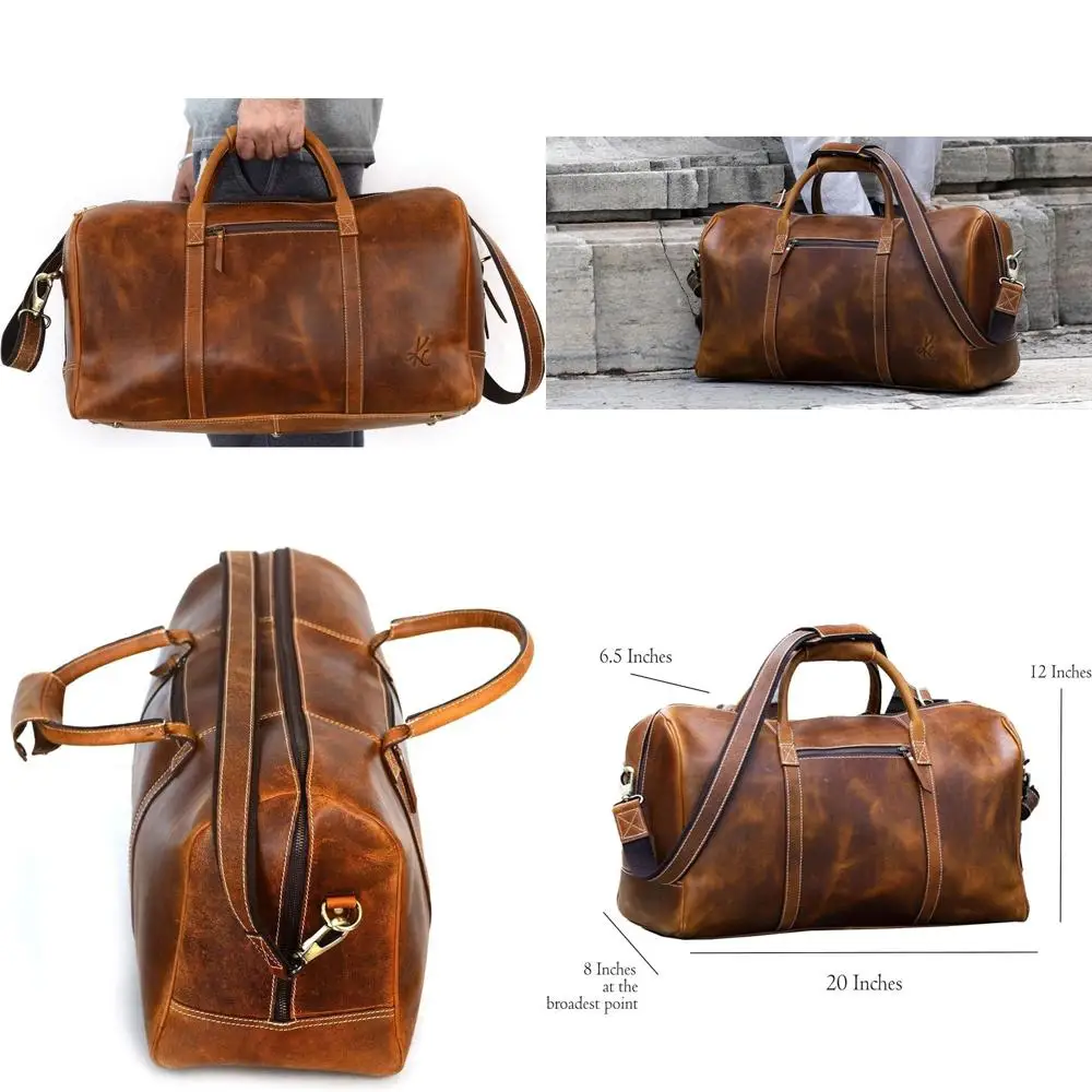 Men's and Women's Travel Duffel Bags for Weekend Getaways and Overnight Trips